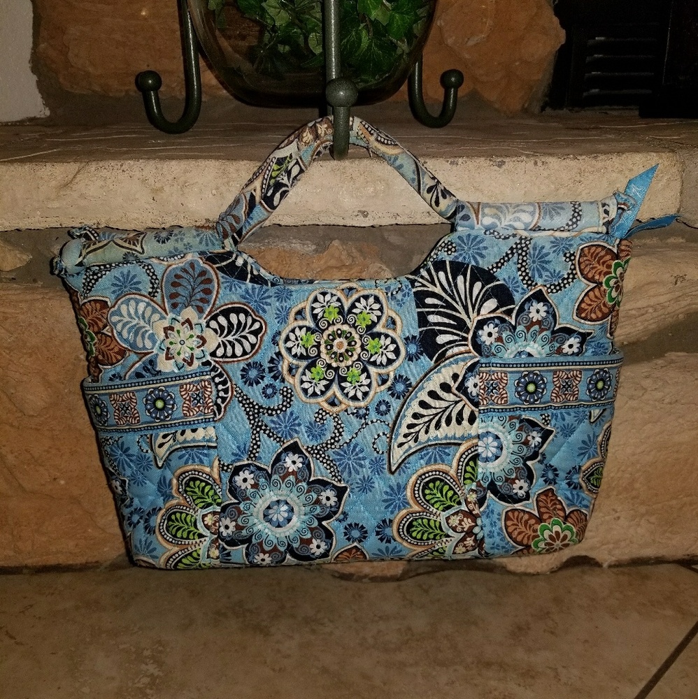 VERA BRADLEY Bali Blue handbag